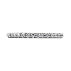 Hearts On Fire Transcend Platinum Band With 0.25 Carat Diamonds