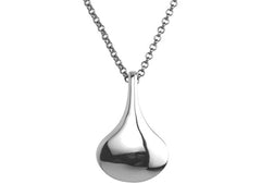 ELLE Sterling Silver Rain Collection 18 Inch Adjustable Pendant