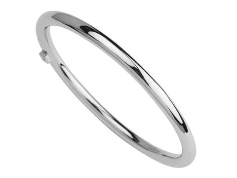 ELLE Sterling Silver Gateways Collection Bangle Bracelet