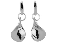 ELLE Sterling Silver Caramel Collection Drop Earrings